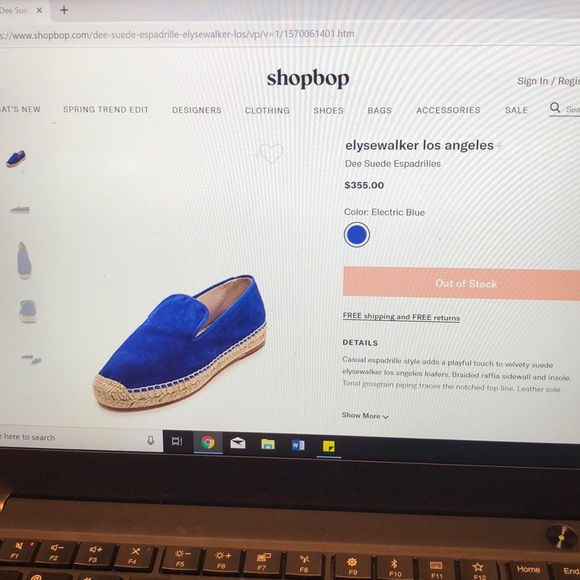 ElyseWalker Dee suede espadrilles - Picture 4 of 4